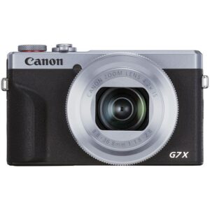 Canon Powershot G7X mkIII silver + extra batterie